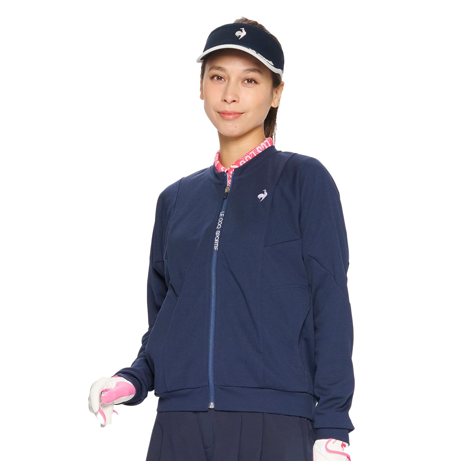 Amazon | [ルコックスポルティフゴルフ] LG5SSW50L_NV00_S | ジャージ